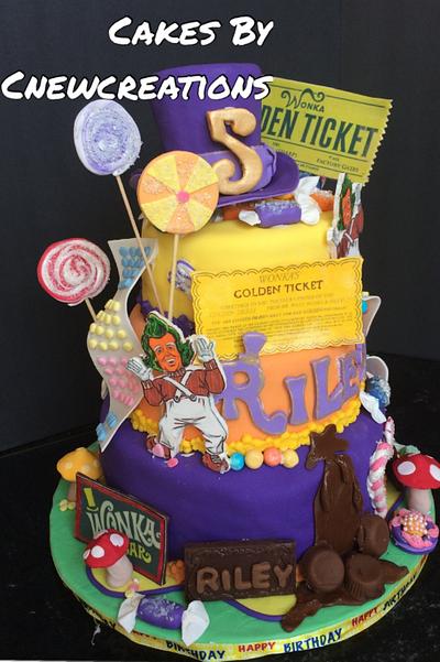 Willy Wonka Cake - Cake by Cakes by CNewCreations