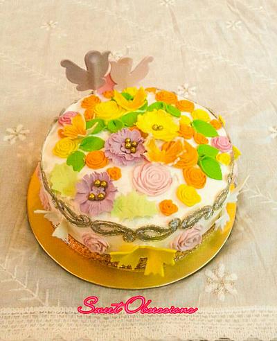 Lovebirds!  - Cake by Sweet Obsessions by Tanya Mehta 