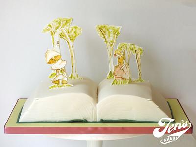 Pop-up Book Cake - Cake by Jen's Cakery