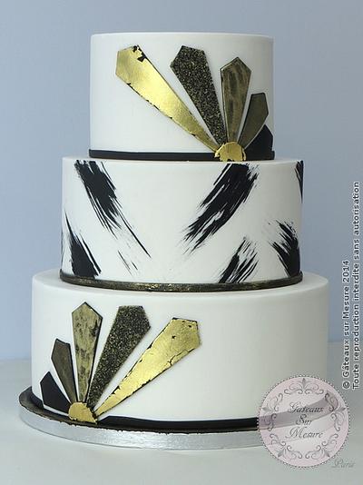 Modern Wedding Cake - Cake by Galina Duverne - Gâteaux Sur Mesure Paris