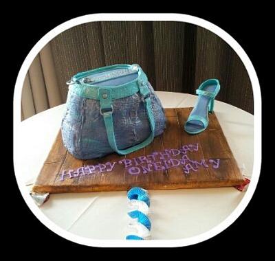 Purse cake - Cake by Terry