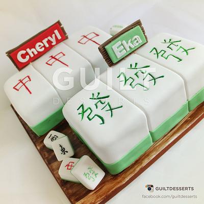 Mahjong - Cake by Guilt Desserts
