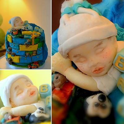 Baby boy cake - Cake by Mar  Roz