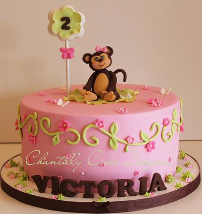 It's a monkey party! - Cake by Chantilly Cake Designs - Beth Aguiar