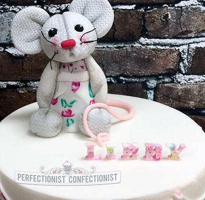 Libby - Rattie Christening Cake  - Cake by Niamh Geraghty, Perfectionist Confectionist