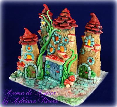 Gingerbread House - Cake by Aroma de Azúcar