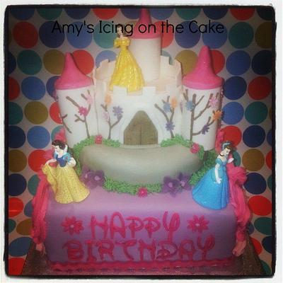 Disney Princess Castle Cake - Cake by Amy's Icing on the Cake