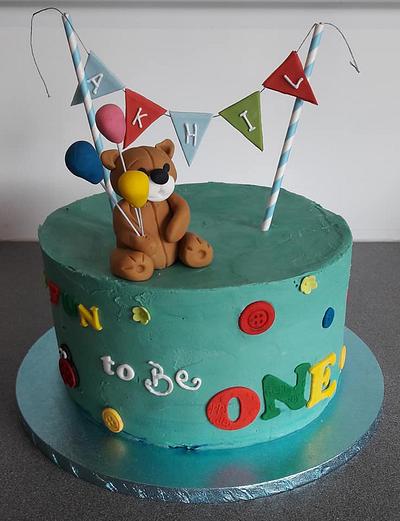Fun to be One! - Cake by Putty Cakes