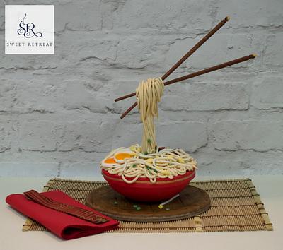 Noodle Soup Cake  - Cake by Sweet Retreat Cakes - Gifted Hands
