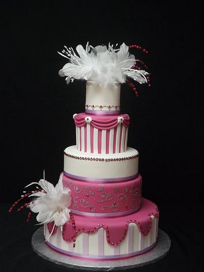 pink circus - Cake by cindy