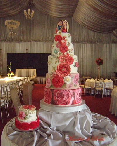 Coming Up Roses - Cake by Mucchio di Bella