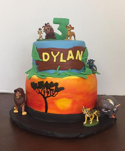 Lion Guard cake  - Cake by Cakes By Casey