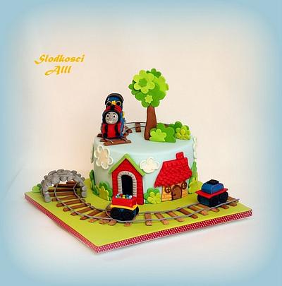 Thomas the Train Cake - Cake by Alll 