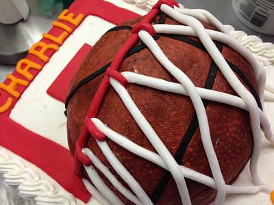 Basketball Cake - Cake by Ali Davis