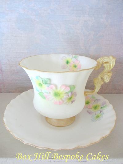 Vintage Cup & Saucer. - Cake by Nor