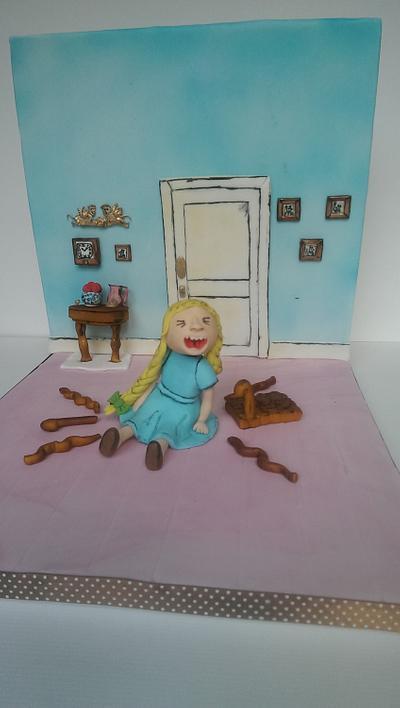 Goldilocks. (Cake Dalhs collaboration) - Cake by Jenny Dowd