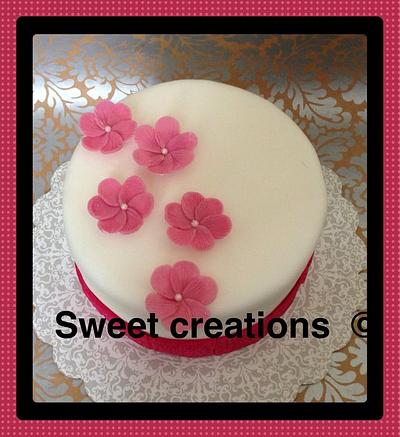 Pink blossom  - Cake by Ifrah