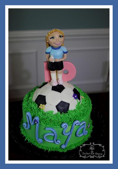 soccer star! - Cake by Decadentcakecompany
