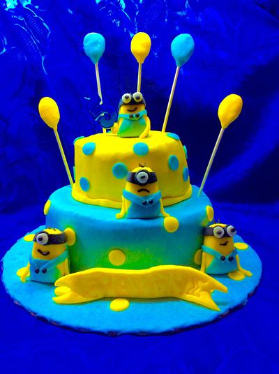Minions cake  - Cake by Dora Th.