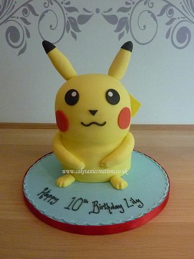 Pikachu Cake - Cake by Caketastic Creations