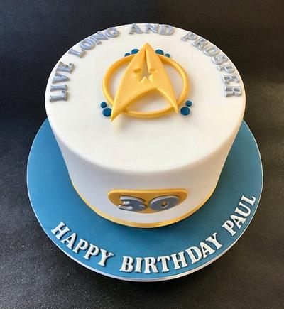 Star Trek - Cake by Canoodle Cake Company