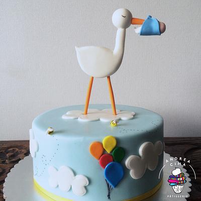 The Stork - Cake by Andrea Cima