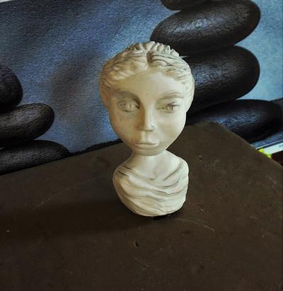 Goddess Afrodite bust!! - Cake by Joanna Vlachou