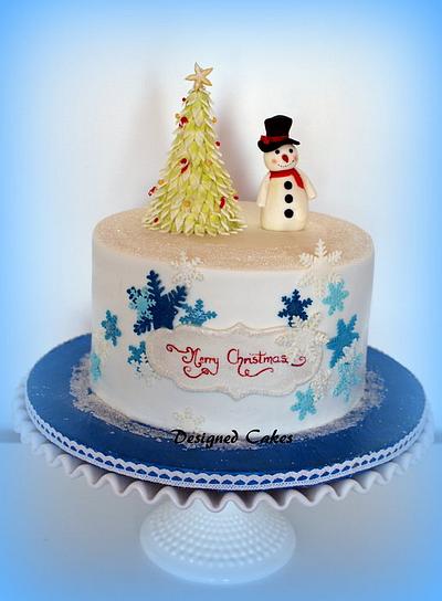 Christmas Cake - Cake by Urszula Maczka