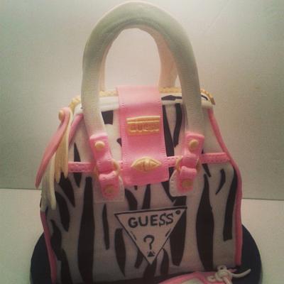 pink hand bag - Cake by Manon