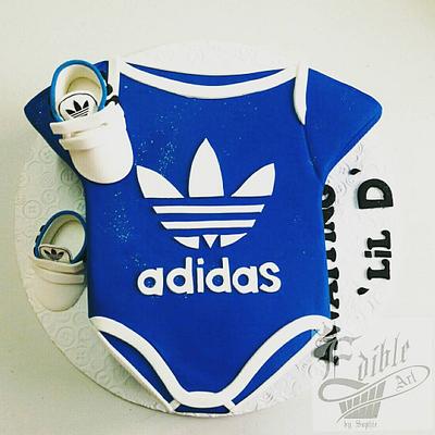 Designer baby vest - Cake by sophia haniff