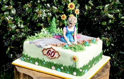 Gardener cake - Cake by Anna Krawczyk-Mechocka