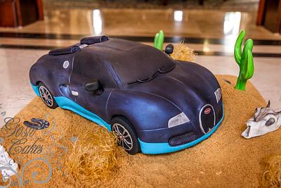 Bugatti Veyron Sang Noir - Cake by GoshCakes