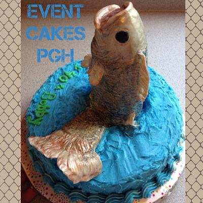 Leaping Fish - Cake by Cakesburgh (Brandi Hugar)