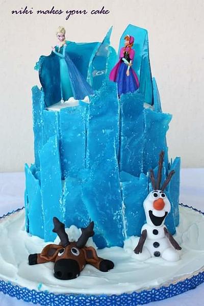 Theofania's frozen cake - Cake by Niki  (Niki makes your cake)