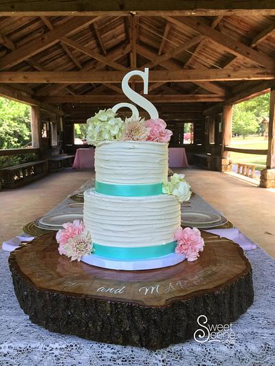 Rustic in the Outdoors - Cake by Sweet Scene Cakes