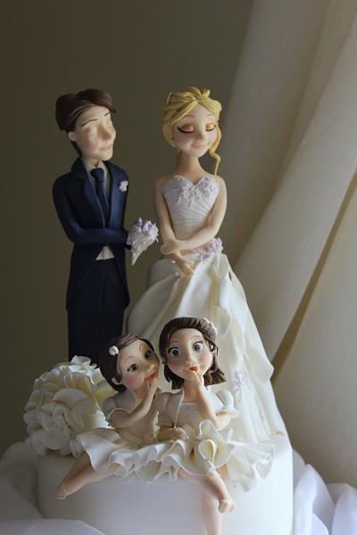 wedding family! - Cake by Debora calderini