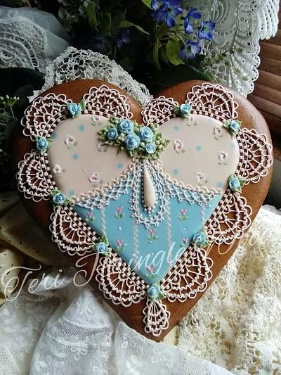 Country chic - Cake by Teri Pringle Wood