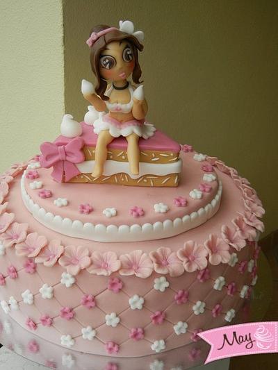 tasty girl - Cake by Marica