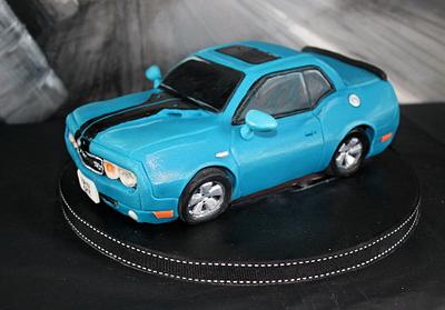 Dodge Challenger cake - Cake by Zoe's Fancy Cakes