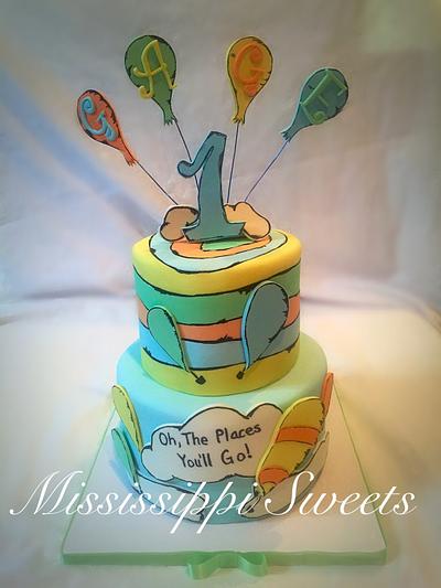 Dr. Seuss First Birthday - Cake by Wendy McMullen
