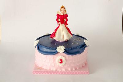 Princess cake for a little princess - Cake by Rositsa Lipovanska