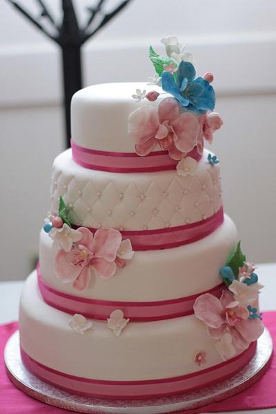 Wedding - Cake by Shelly- Sweetened by Shelly