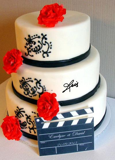 Wedding Cake for Film Lovers - Cake by Isis Patiss'Cake