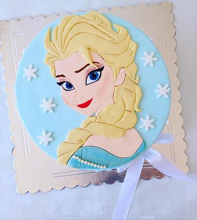 Elsa frozen - Cake by Skoria Šabac