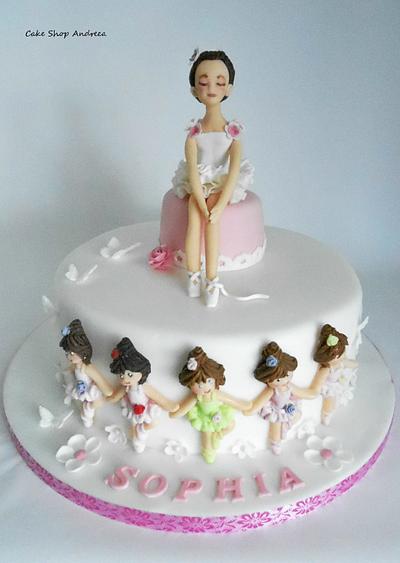 ballerina cake - Cake by lizzy puscasu 
