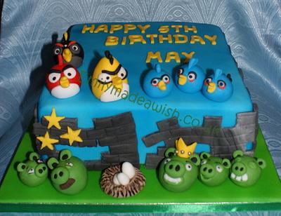 Angry Birds - Cake by Emilyrose