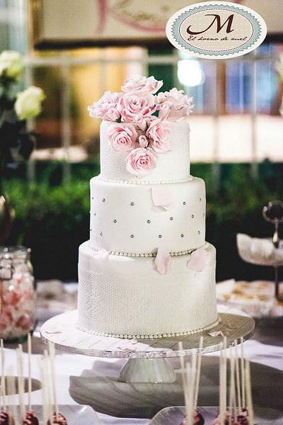 ROSE WEDDING CAKE - Cake by MELBISES