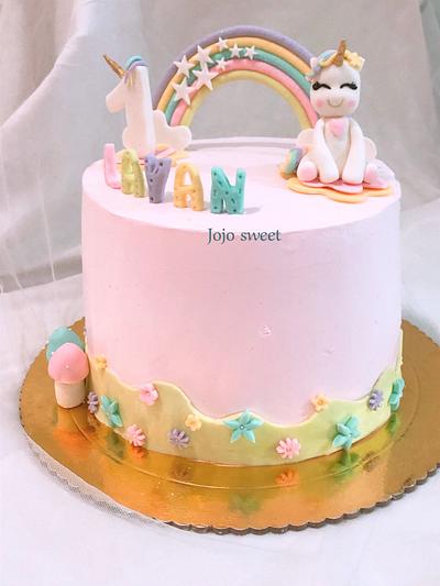 Unicorn baby cake - Cake by Jojosweet