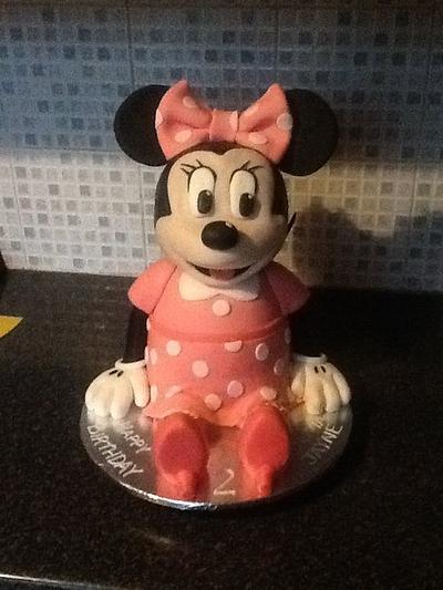 Minnie mouse cake - Cake by Thecakelady28