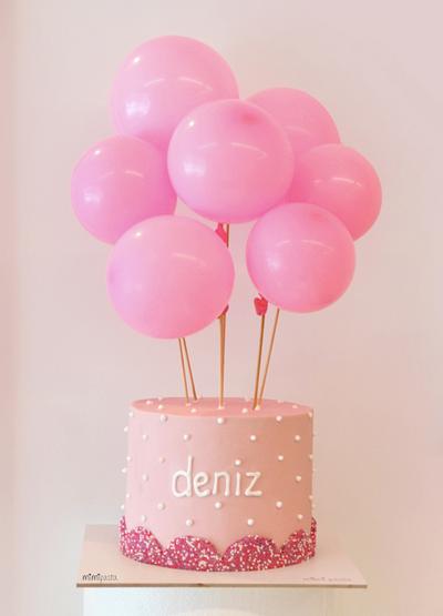Balloons Cake - Cake by MimiPasta